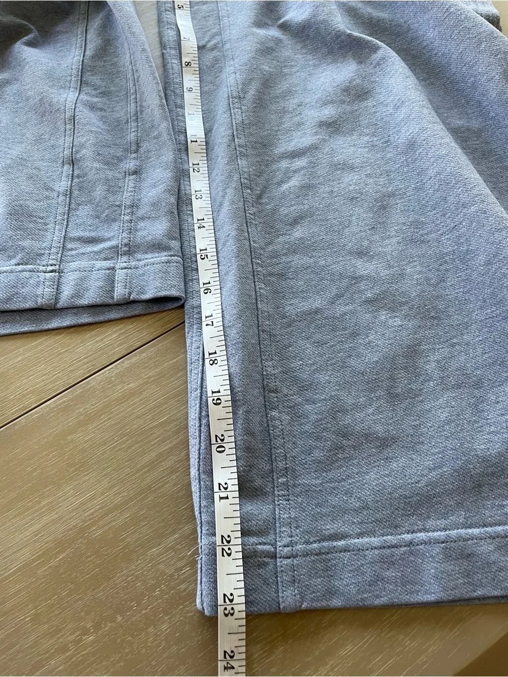 Athleta Farallon Heathered Wide Crop in Heather Blue-Gray - Picture 8 of 10